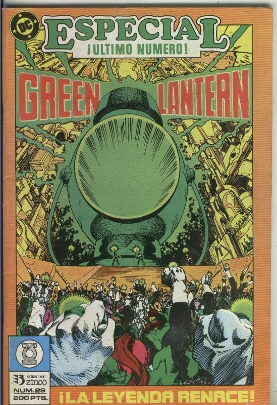 Green Lantern numero 29: final de la coleccion
