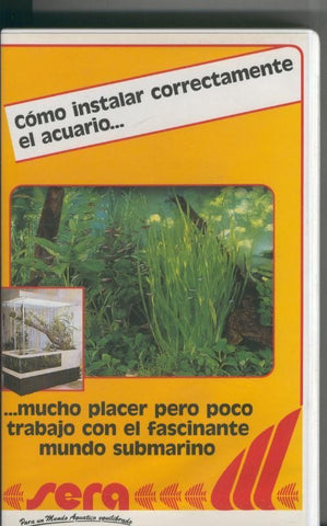 Video VHS: Como instalar correctamente el acuario