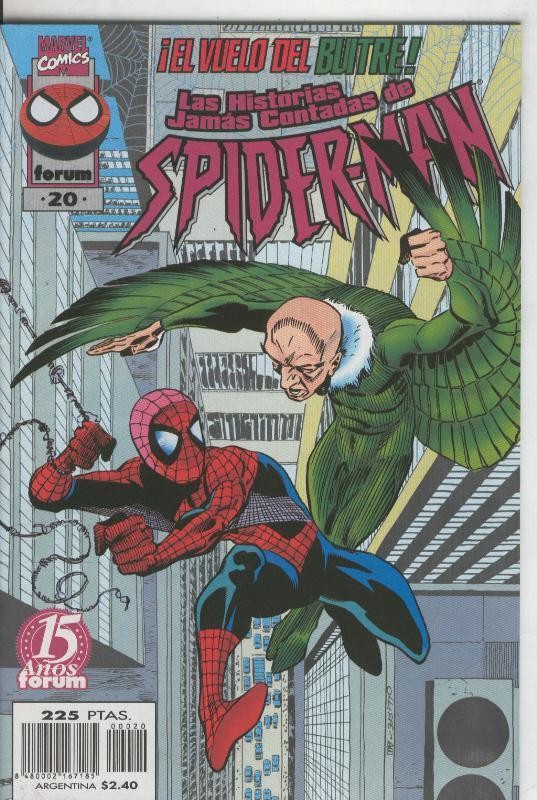 Las historias jamas contadas de Spiderman numero 20