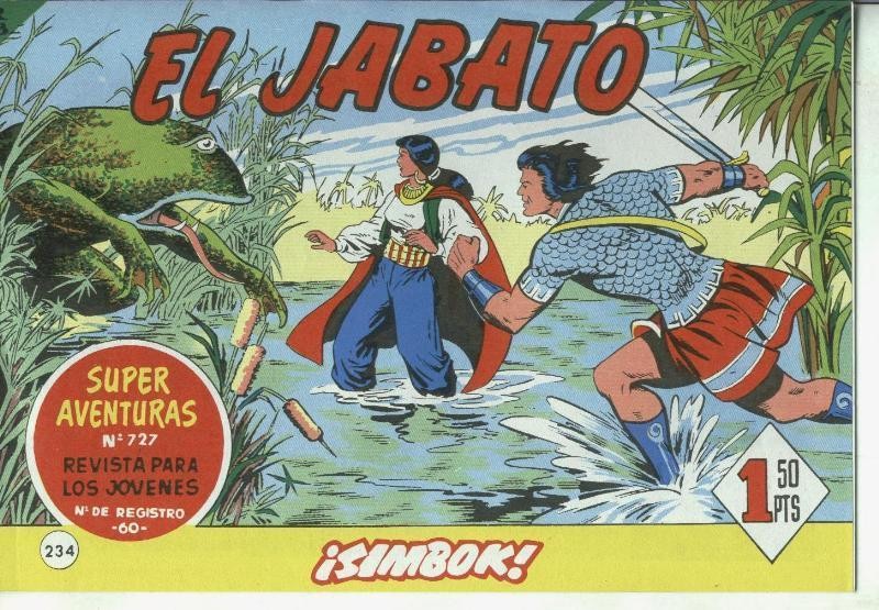 El Jabato facsimil numero 234: Simbok