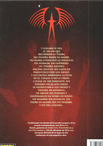 Redhand numero 02: El arma de los dioses (trasera pequeña tara por golpe con punta)