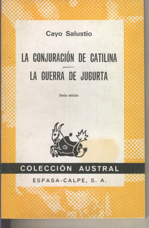 Austral numero 366: La Conjuracion de Catilina - La Guerra de Jugurta