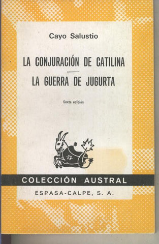Austral numero 366: La Conjuracion de Catilina - La Guerra de Jugurta