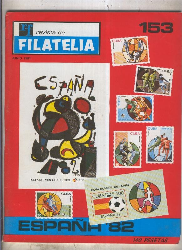 Revista de Filatelia numero 153: junio 1981