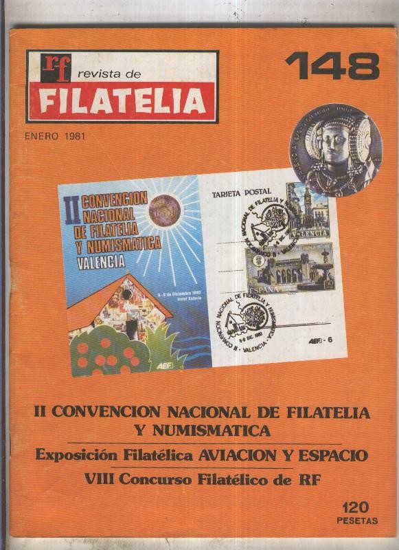 Revista de Filatelia numero 148: enero 1981