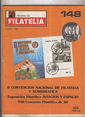 Revista de Filatelia numero 148: enero 1981