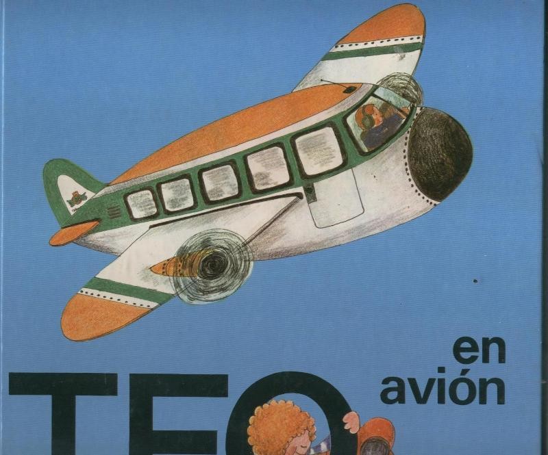Teo en avion