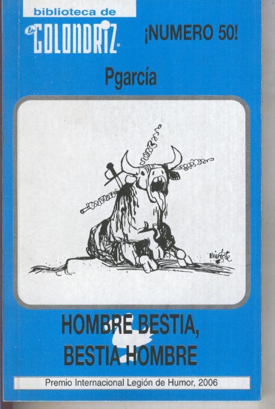 Biblioteca de la Golondriz numero 50: Hombre bestia, bestia hombre