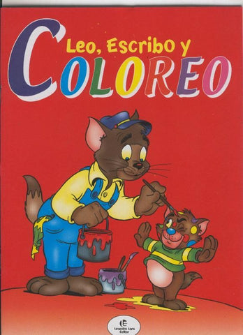 Coleccion Leo, Escribo y Colorero numero 1