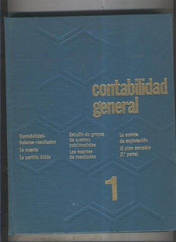 Contabilidad General volumen 1