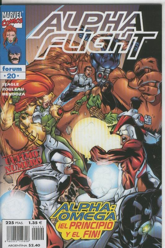 Alpha Flight volumen dos numero 20