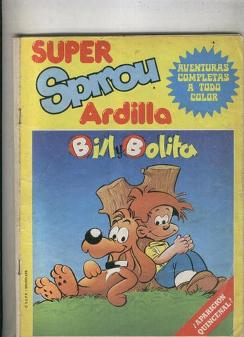 Super Spirou ardilla numero 4