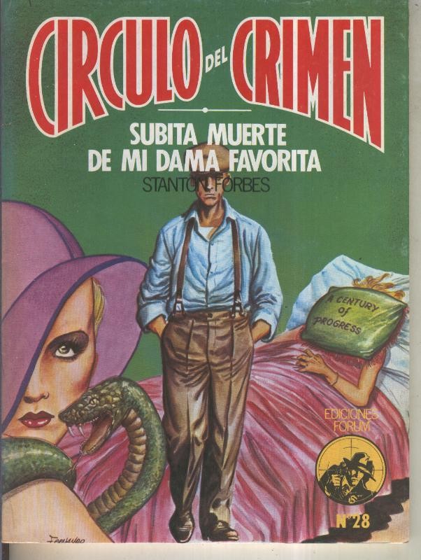 Circulo del Crimen numero 028: Subita muerte de mi dama favorita