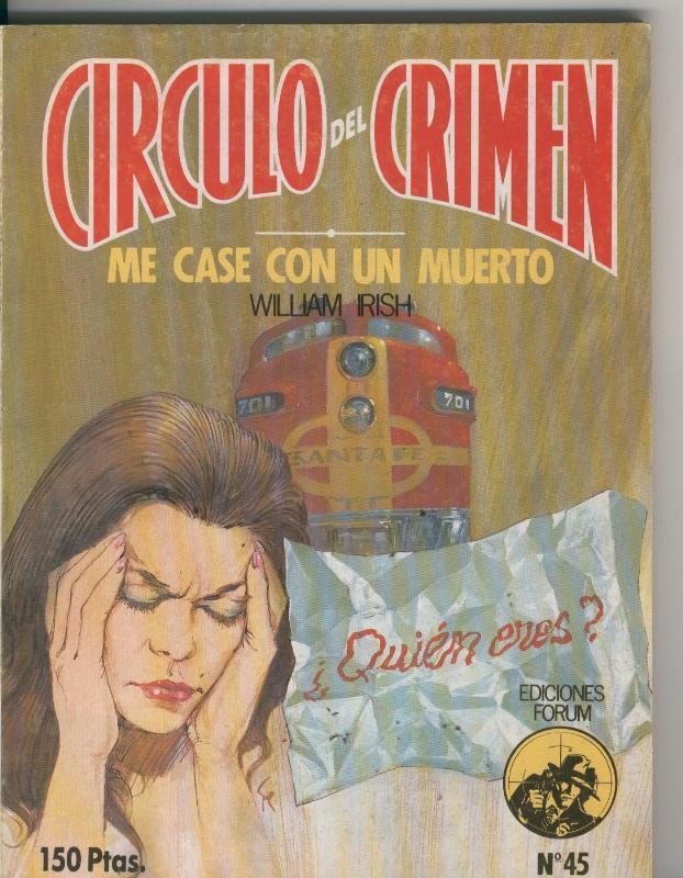 Circulo del Crimen numero 045: Me case con un muerto