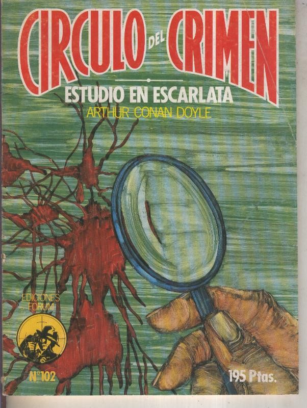 Circulo del Crimen numero 102: Estudio en Escarlata