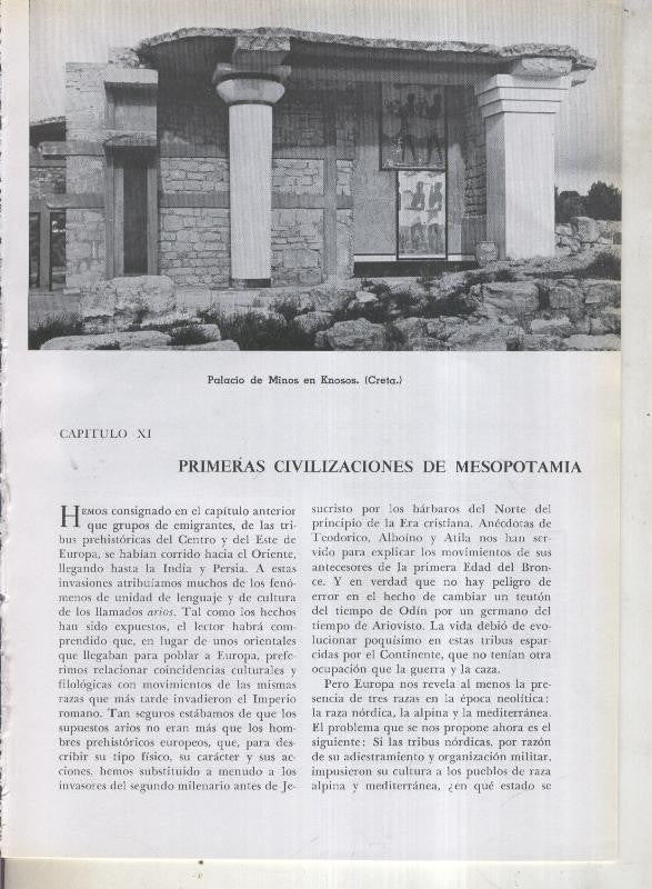 Jose Pijoan: Historia del Mundo  volumen 1, capitulo 11: Primeras civilizaciones de Mesopotamia