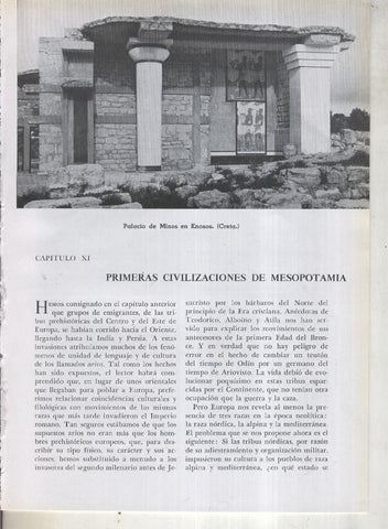 Jose Pijoan: Historia del Mundo  volumen 1, capitulo 11: Primeras civilizaciones de Mesopotamia