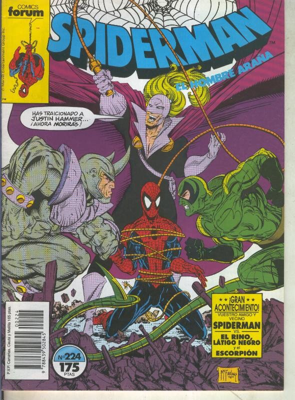 Spiderman volumen 1 numero 224