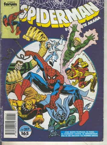 Spiderman volumen 1 numero 217