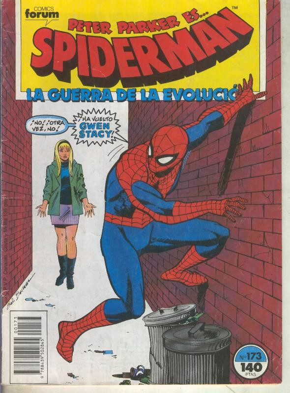 Spiderman volumen 1 numero 173: La guerra de la evolucion