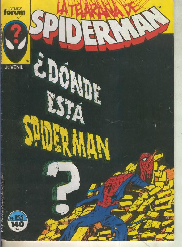 Spiderman volumen 1 numero 155