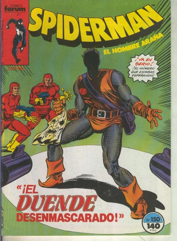 Spiderman volumen 1 numero 150