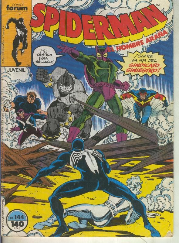 Spiderman volumen 1 numero 144