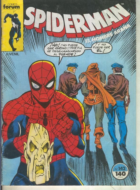 Spiderman volumen 1 numero 142