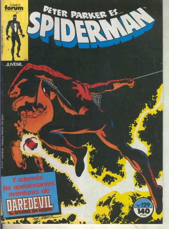 Spiderman volumen 1 numero 129