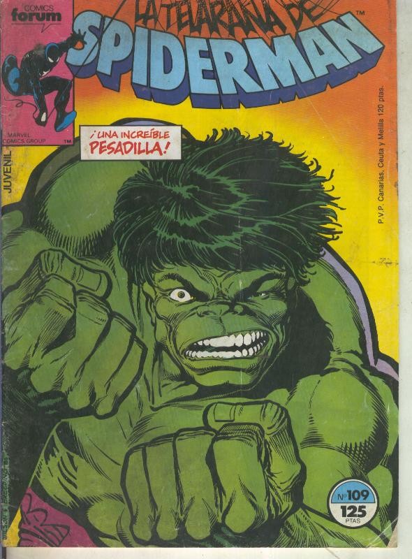 Spiderman volumen 1 numero 109