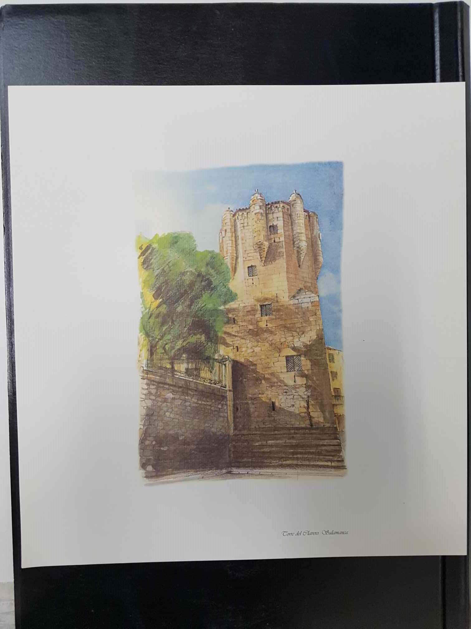 Lamina de Salamanca: Torre de Clavero en Salamanca