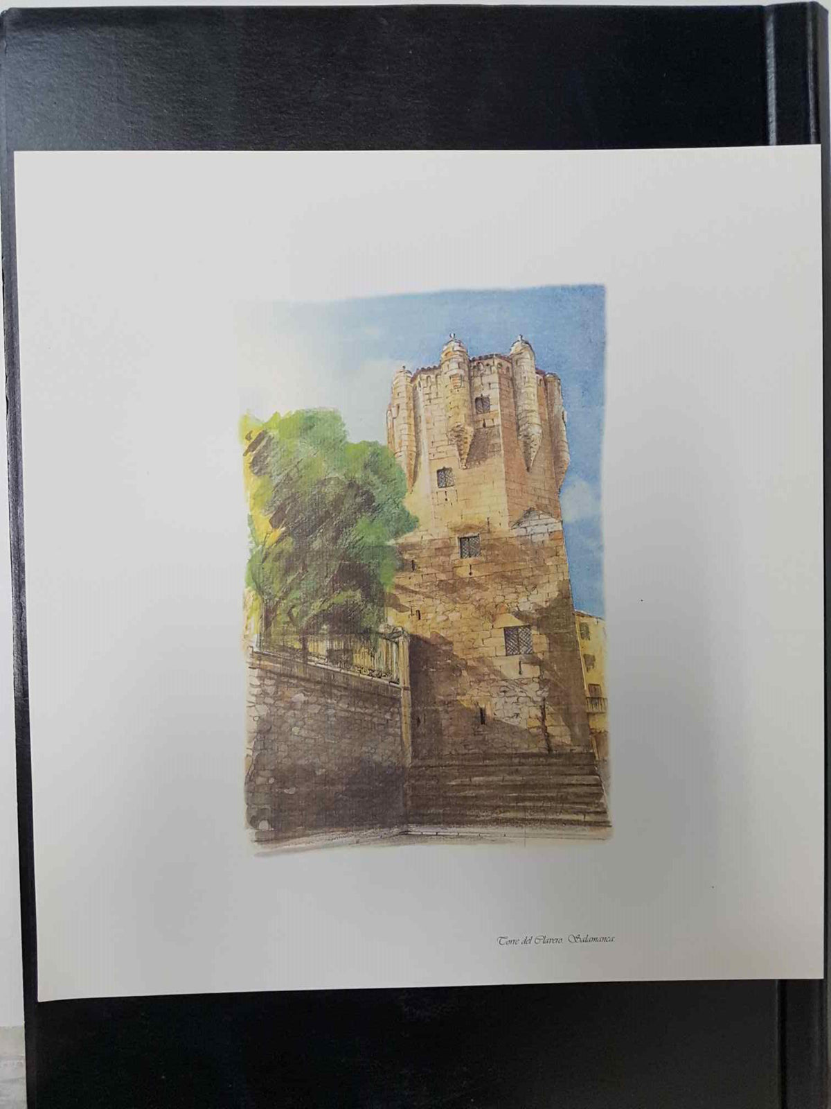Lamina de Salamanca: Torre de Clavero en Salamanca