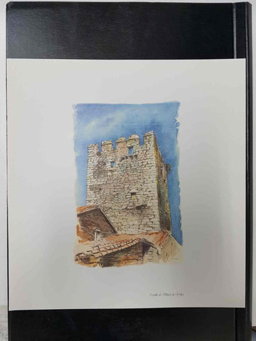 Lamina de Salamanca: Castillo de Villares de Yeltes