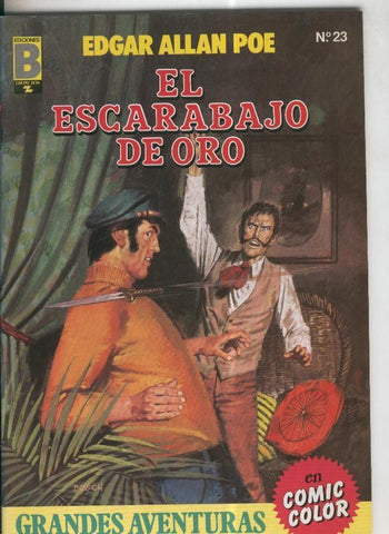 Grandes Aventuras numero 23: Edgar Allan Poe: El escarabajo de oro