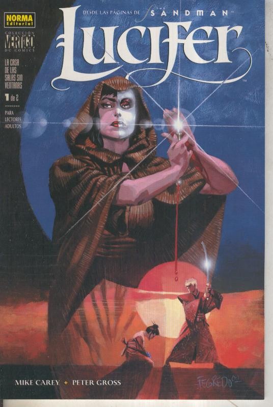Coleccion Vertigo numero 191: Lucifer: La casa de las salas sin ventanas numero 1