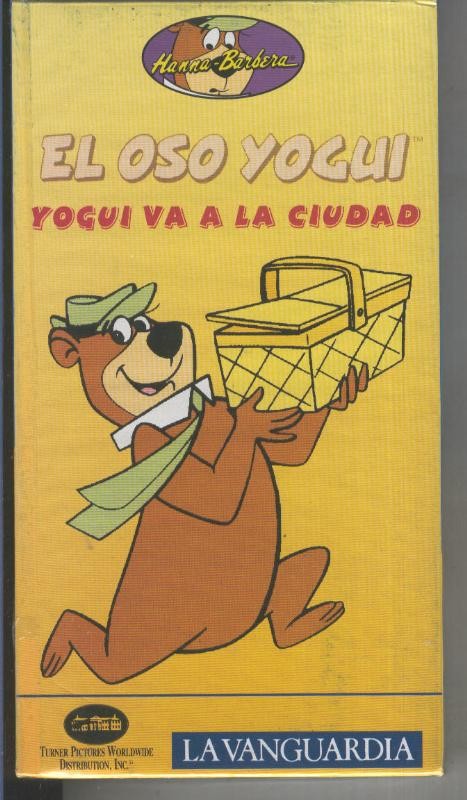 VIDEO VHS: Hanna Barbera numero 02: El oso Yogui: yogui va a la ciudad