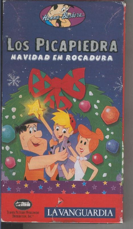 VIDEO VHS: Hanna Barbera numero 13: Los picapiedra: Navidad en rocadura