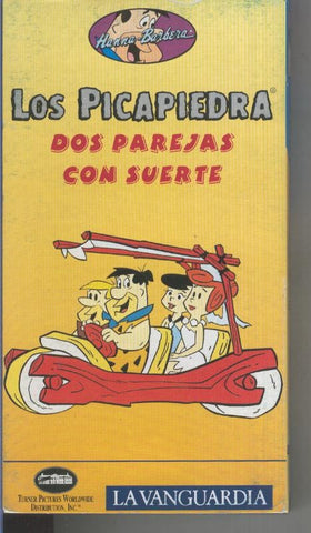 VIDEO VHS: Hanna Barbera numero 09:  Los picapiedra: Dos parejas con suerte