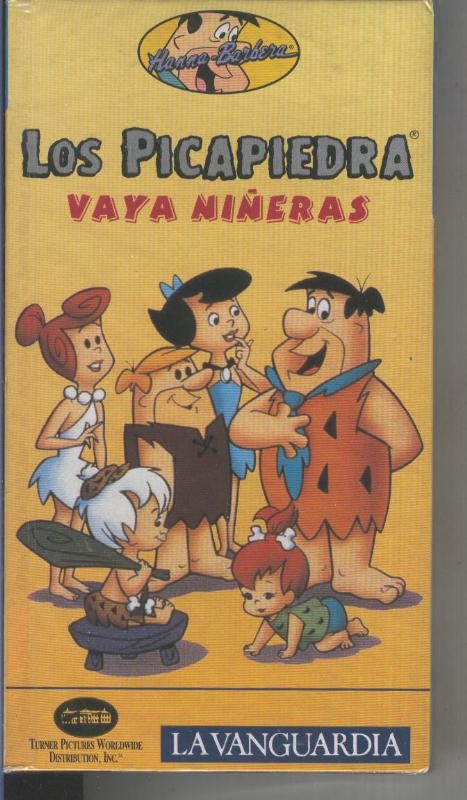 VIDEO VHS: Hanna Barbera numero 05:  Los picapiedra: Vaya niñeras