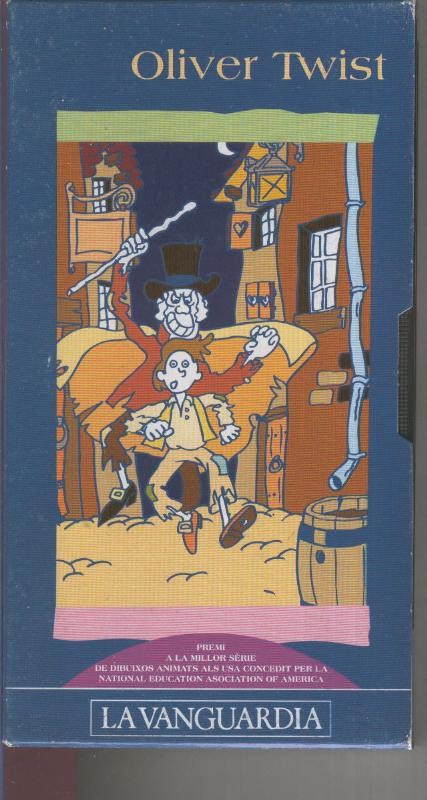 VIDEO VHS: Oliver Twist (dibujos animados)
