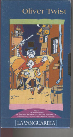 VIDEO VHS: Oliver Twist (dibujos animados)