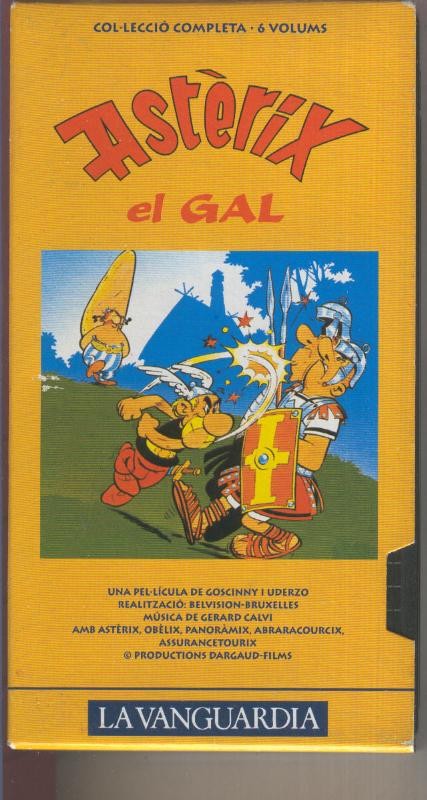 VIDEO VHS:  Asterix numero 06: El Gal