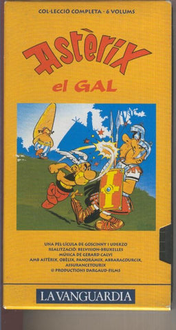 VIDEO VHS:  Asterix numero 06: El Gal