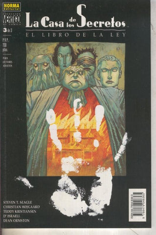 Coleccion Vertigo numero 080: La Casa de los secretos: El libro de la ley numero 3