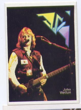 Cromos: Super Musical numero 037: John Wetton