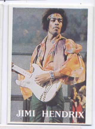 Cromos: Super Musical numero 011: Jimi Hendrix