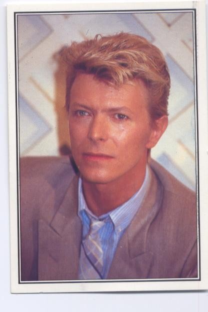 Cromos: The Smash Hits collection 85 numero 059: David Bowie