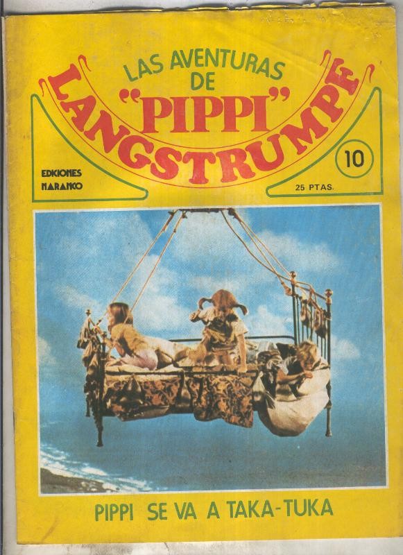 Las aventuras de Pippi Langstgrumpf numero 10: Pippi se va a Taka-Tuka