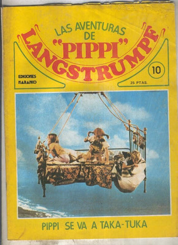 Las aventuras de Pippi Langstgrumpf numero 10: Pippi se va a Taka-Tuka