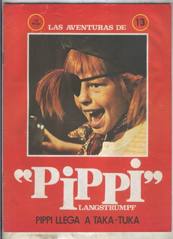 Las aventuras de Pippi Langstgrumpf numero 13: Pippi llega a Taka-Tuka